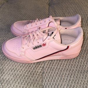 Pink Adidas Continental 80 Shoes